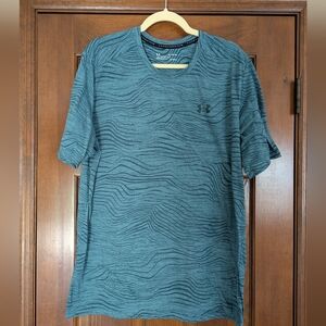 Men's under armour shirt - XL - teal green - thin drifit material
